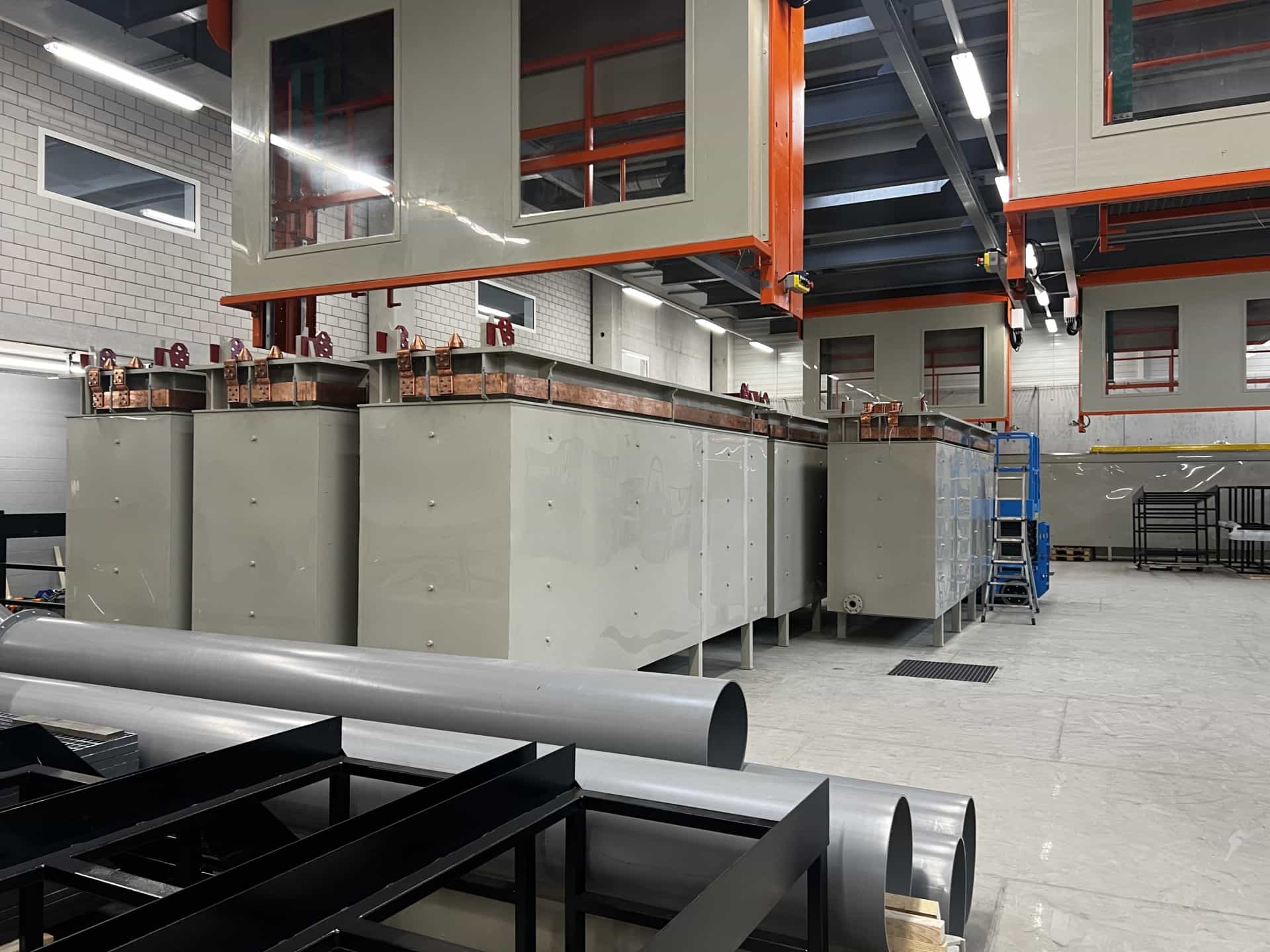 Neue vollautomatische Verzinkungsanlage der Stalder AG